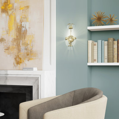 Rachedi Steel Candle Wall Light