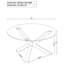 Ensemble de table basse et de table d'appoint 3 pièces Simmonds-122511088