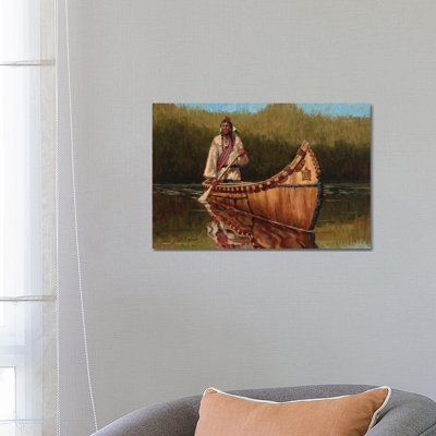 The Ojibwe 1 Piece Wrapped Canvas Wall Art