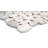 Cultura Beige 12 in. x 12 in. Honed Pebbles Floor and Wall Tile (10.0 sq. ft./Case)-36929820