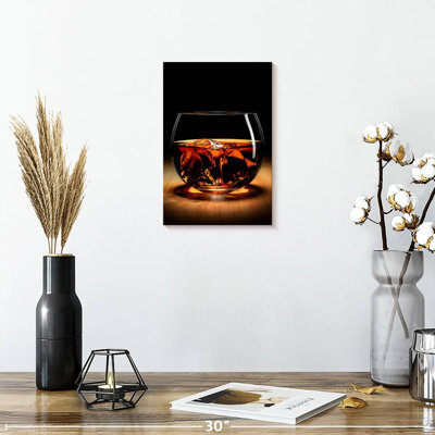 Icy Golden Whiskey