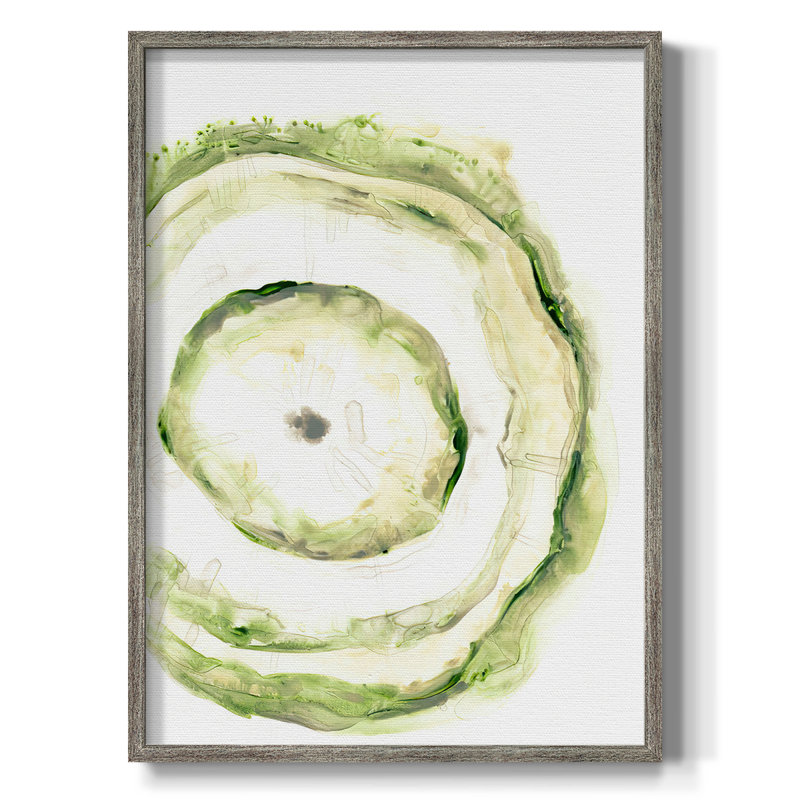 Reproduction encadrée Lichen Halo III - bois massif, 30" H x 24" W
