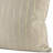 Beige And Gold Striped Pillow Cover