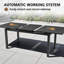 Table de salle à manger extensible L 82,8 po x l 33,7 po
