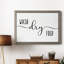 «Wash Dry Fold», art textuel sur toile-1056676993-1056677004