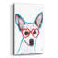 «Bespectacled Pet 1» par Melissa Averinos, art mural en verre acrylique-554611392