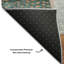 Tapis géométrique de qualité supérieure lavable à la machine Dilorenzo AMF1117-959366602