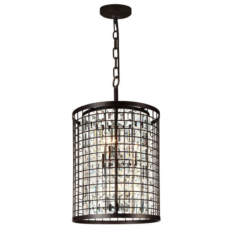 Hargett 6 - Light Walnut Unique/Statement Pendant
