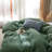 100% Waffle Weave Cotton Duvet Cover Set-135266599-135266601