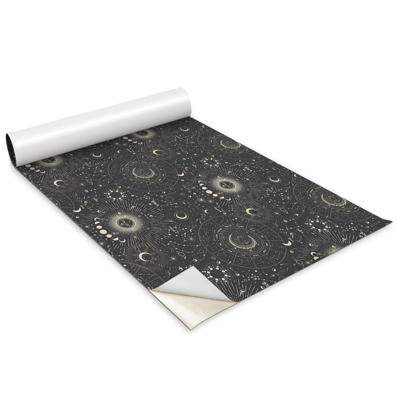 Charmarie 1m x 50cm Matte Peel & Stick Wallpaper Roll