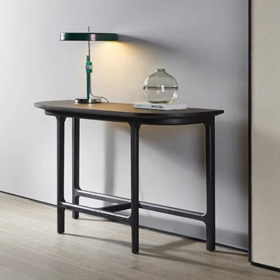 Table d'entrée italienne en bois massif minimaliste italien