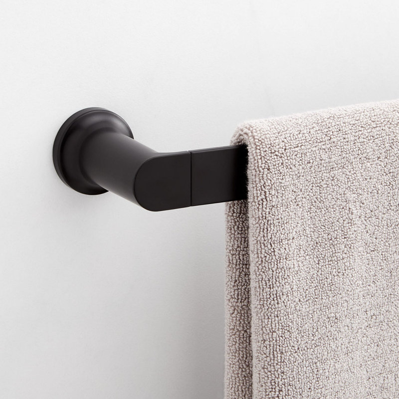 Berwyn Towel Bar, 1.94" H x 25.94" L x 3.44" D, Matte Black
