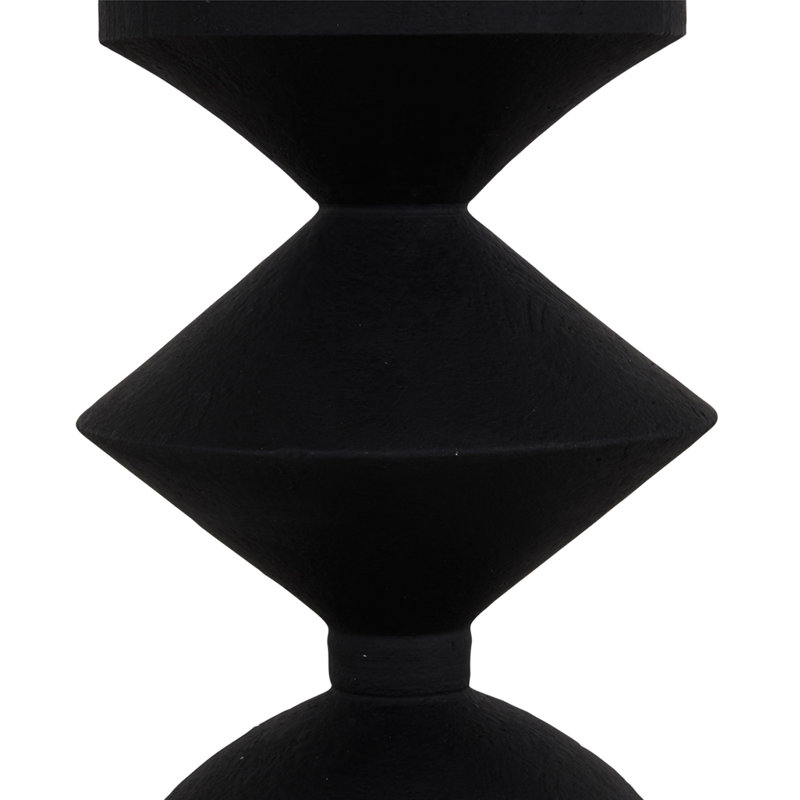 Maddox Resin Table Lamp, Black
