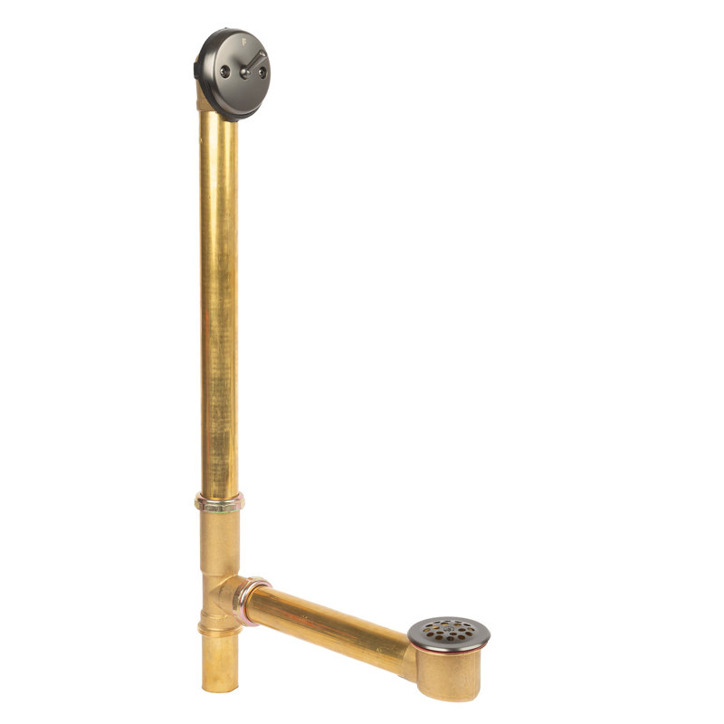 Drain de baignoire Trip Lever, Satin