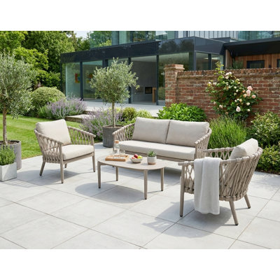 Cleveland Lounge Set in Beige