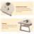 White Rectangular Solid Wood desks-108608846