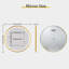 Cheli Aluminium Round Mirror-475125084