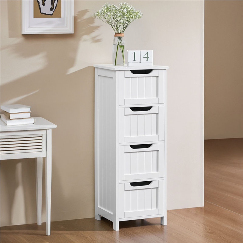 Auryon Bathroom Cabinet, White