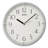 QHA007SLH Wall Clock, Silver-66222203