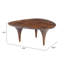 Table basse Spiker Noyer