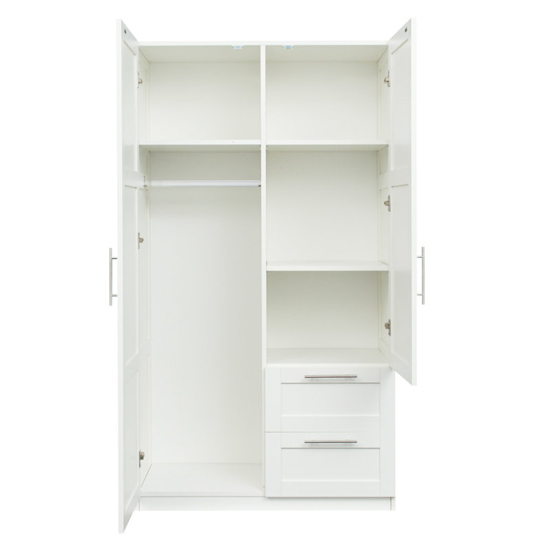 Armoireu, H 71 po x l 39 po x P 19,4 po, Blanc