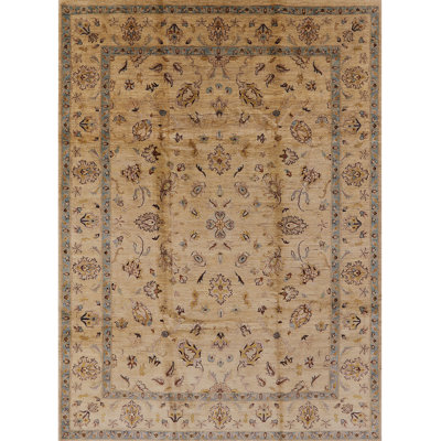 Tapis beige floral Inness