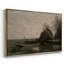Paysage rétro - toile encadrée galerie encadrée-2093546732-2093546733
