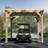 10'X 10' Cedar Wood Pergola With Solid Structure, Retractable Shade Canopy, Durable, Rot Resistant-106309670-106309668