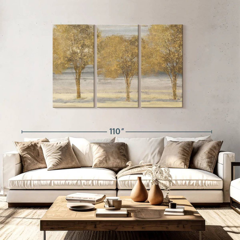 Harnek Through The Woodland, 48" H x 74" W
