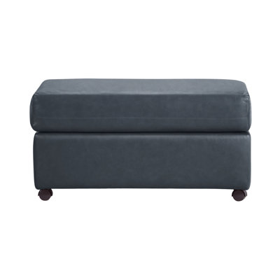 Ilmo 18600 Ottoman Leather with Casters
