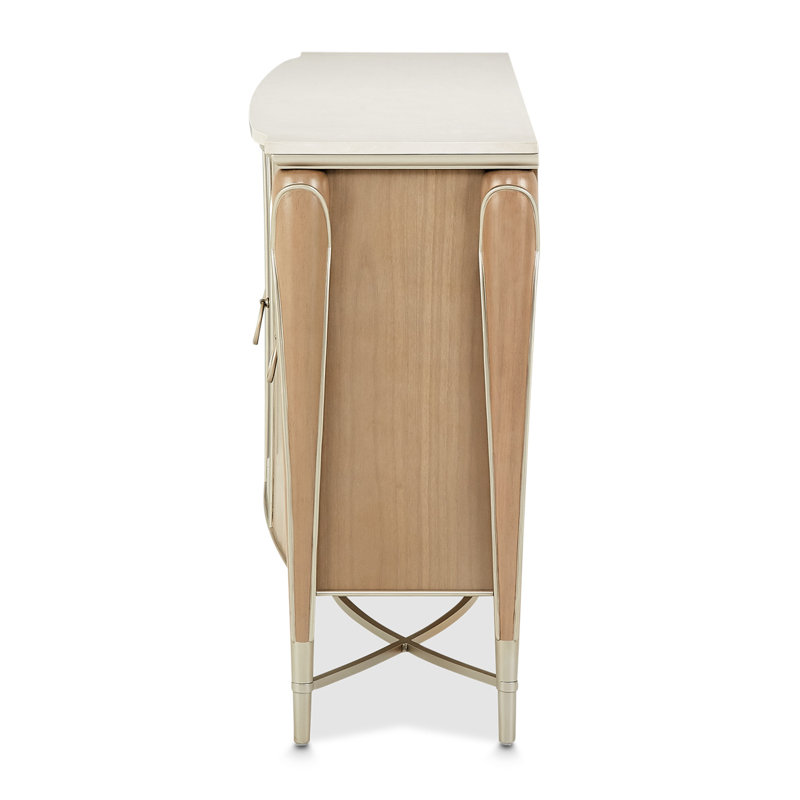 Villa Cherie Sideboard, Caramel/Ivory
