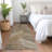 Premium Machine Washable Prisco Brown Rug-1589972212