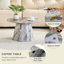 Table basse circulaire