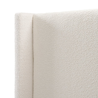 Reinette Upholstered Wingback Platform Bed