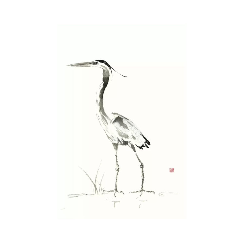 Evening Watch II by Nan Rae - Wrapped Canvas Gallery-Wrapped Canvas Giclée, 66.04 cm H x 45.72 cm W