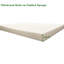 Coussin de chaise longue d'extérieur 2 pièces, remplacement de coussin de siège de mobilier de patio, matériau délavé, conception pratique avec sangles d'aspect élégant