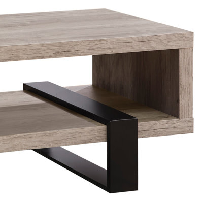 Garven Coffee Table with Shelf