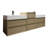 Albizu 67" Wall-Mounted Double Bathroom Vanity-69316059