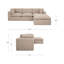 Cates Lounge Modular Sectional Pebble-972511839