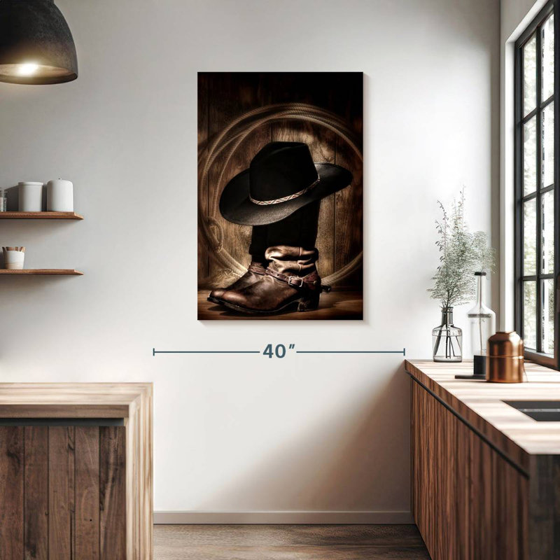 Lelar Western Rodeo Ready, 39" H x 26" W