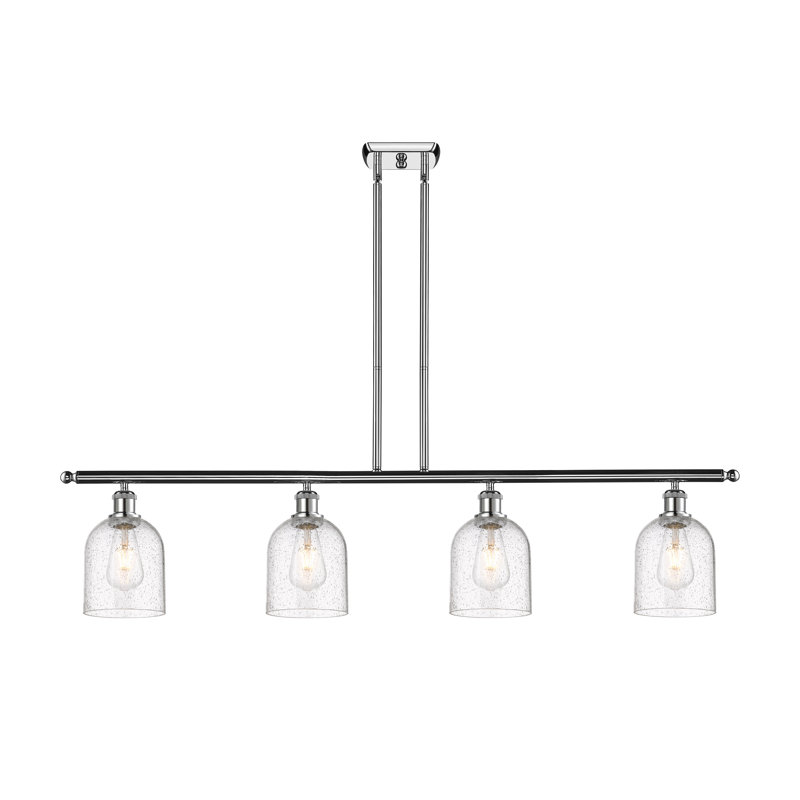 Odaniel 4 - Light Kitchen Island Pendant, Seedy, Polished Chrome