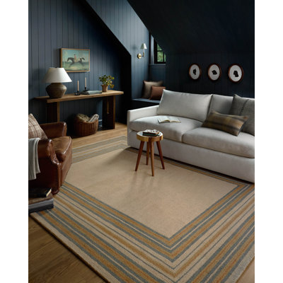 Tapis naturel / multicolore Chris Loves Julia x Loloi Alfie
