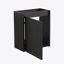 Petit meuble-lavabo moderne 16 po avec lavabo à poser en céramique pour petit espace-733455860