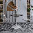 Heatherton Round Dining Table with MDF Top and White Stainless Steel Pedestal Base Kitchen Table Seats 2-4 Person-188218940-155420966