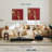 Brampt Gilded Elephant On Red-109383928