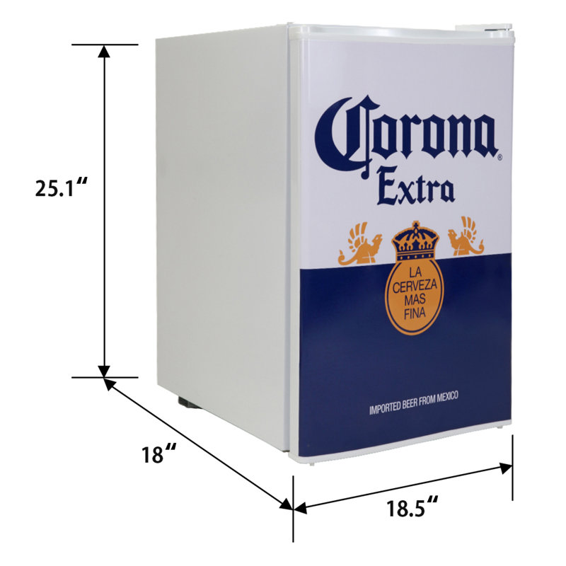 Corona Pi. Mini réfrigérateur compact avec congélateur, réfrigérateur-bar 70L
