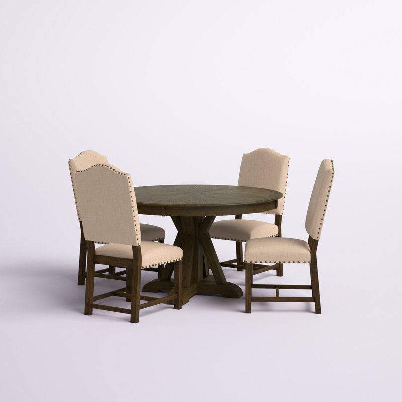 Joyce 5-Piece Wood Dining Table Set