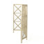 3 barrières de sécurité pour foyer - fer, X, or rose / noir / or, H 30,26 po x l 49,8 po x P 14 po, écran de séparation pour fer à repasser 3, 30,26 po x 49,8 po x 14 po