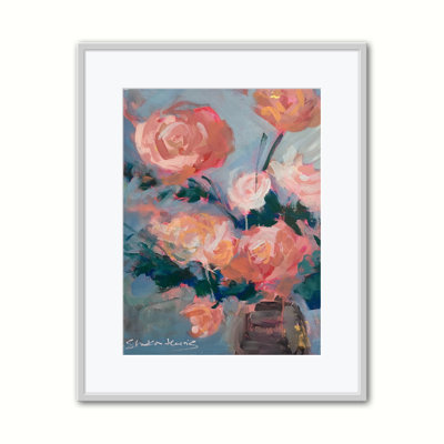 Kiss From A Rose - Floral Canvas Shakia Harris- Shakia Harris On Canvas Print