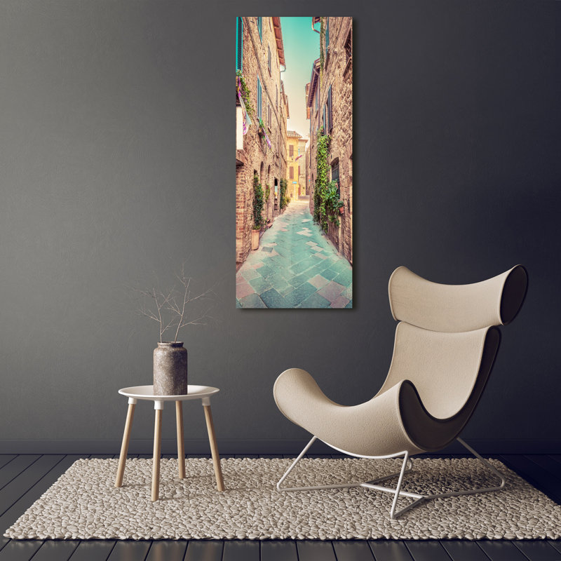 Italian Streets - Wrapped Canvas Print